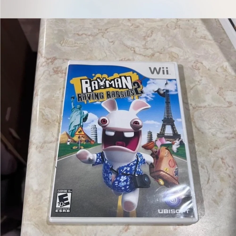 Nintendo Wii Rayman Raving Rabbids 2 game #NintendoWii